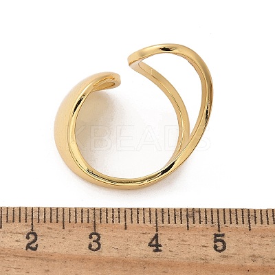 Brass Cuff Rings LS-RJEW-C120-06G-1