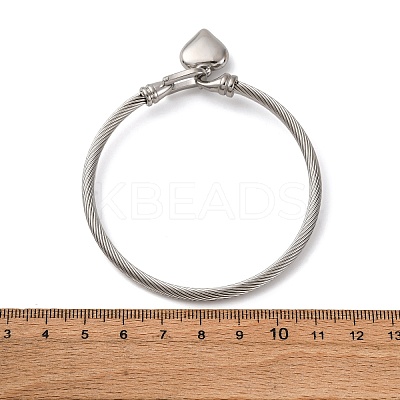 304 Stainless Steel Charm Bangles LS-BJEW-K280-03P-1