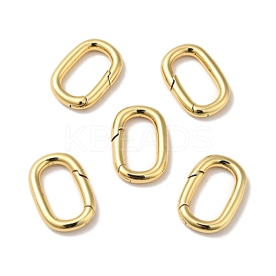 Brass Spring Gate Rings X-KK-J301-07B-1