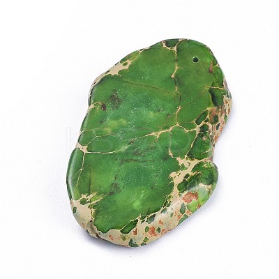 Natural Regalite/Imperial Jasper/Sea Sediment Jasper Pendants G-F590-08-1