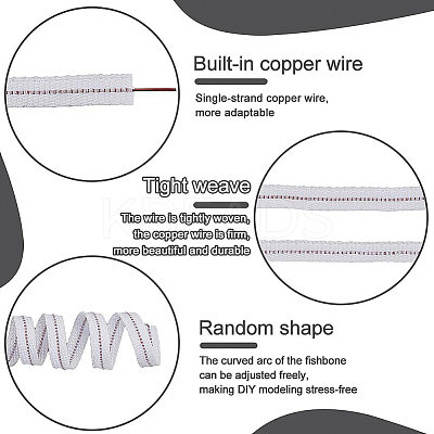 Polyester Boning OCOR-WH0074-45C-1