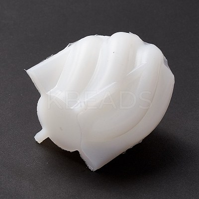 DIY Twist-shaped Candle Making Silicone Molds DIY-D057-08-1