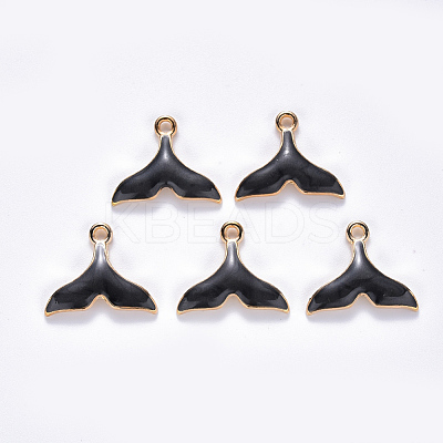 Alloy Enamel Pendants X-ENAM-S121-060E-1
