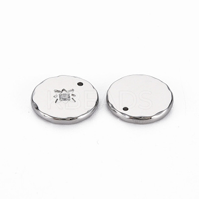 304 Stainless Steel Charms STAS-N097-091P-NR-1