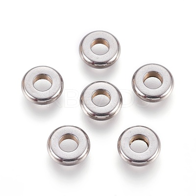 Non-Tarnish 304 Stainless Steel Spacer Beads A-STAS-L207-07P-1