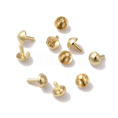 Brass Pendant Bails KK-K383-21B-G-1