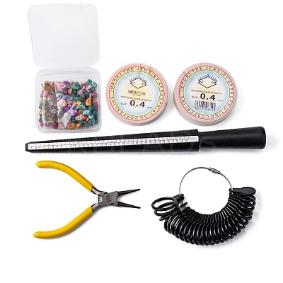 DIY Finger Ring Making Kits DIY-PH0002-79-1