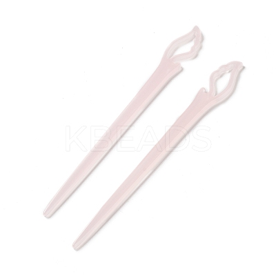 Opaque Acrylic Hair Sticks OHAR-C011-03A-1