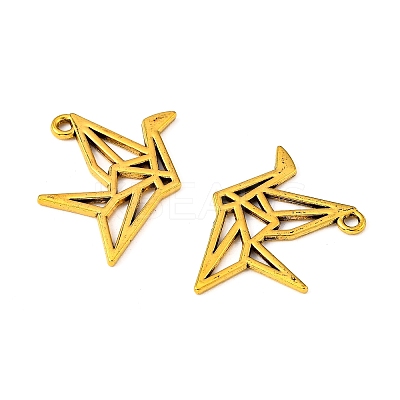 Tibetan Style Alloy Pendants TIBE-S306-01AG-RS-1