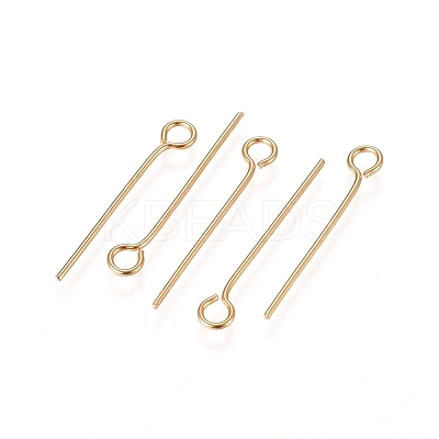 304 Stainless Steel Eye Pins A-STAS-L238-005I-G-1