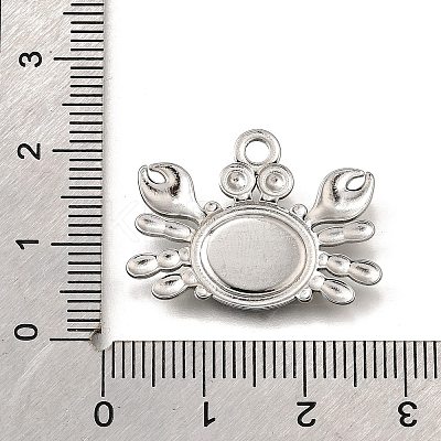 304 Stainless Steel Pave Natural Paua Shell Pendants STAS-C122-21A-01P-1