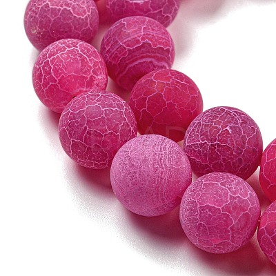 Natural Weathered Agate Beads Strands G-P538-A01-12-1