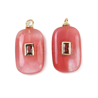 Natural & Synthetic Mixed Gemstone Pendants KK-B157-43G-1