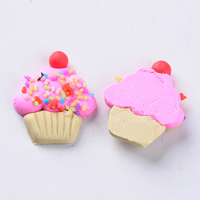 Handmade Polymer Clay Cabochons CLAY-N006-01-1