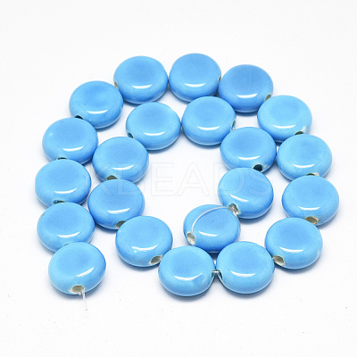 Handmade Porcelain Beads PORC-S496-E05-10mm-1