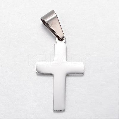 Tarnish Resistant 304 Stainless Steel Pendants STAS-G080-07P-1
