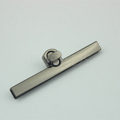 Zinc Alloy Twist Bag Lock Purse Catch Clasps PURS-PW0001-029B-1