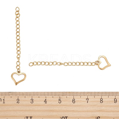 Ion Plating(IP) 304 Stainless Steel Chain Extender STAS-F098-14-1