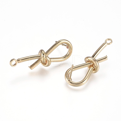 Brass Stud Earring Findings KK-L198-010LG-1