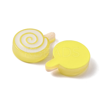 Resin Cabochons RESI-WH0035-07H-1