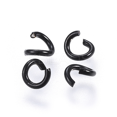 Ion Plating(IP) 304 Stainless Steel Open Jump Rings STAS-E426-74B-1