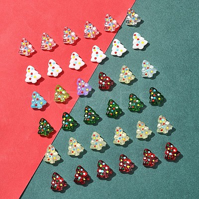 6Pcs Handmade Bumpy Glass Beads Strands LAMP-FS0001-16F-1