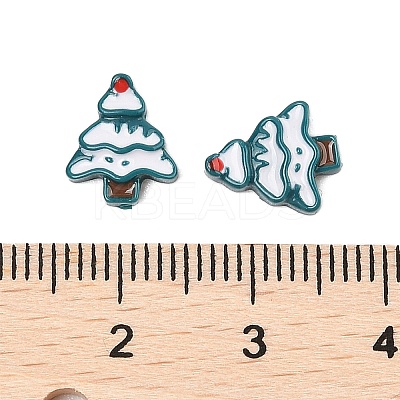 Christmas Theme Luminous Resin Cabochons RESI-U003-02A-1