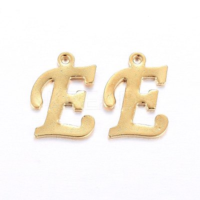 201 Stainless Steel Pendants STAS-O098-03G-E-1