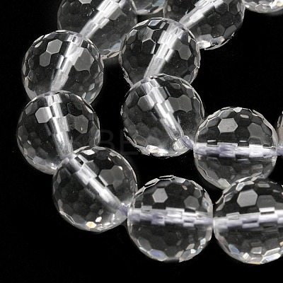 Natural Quartz Crystal Beads Strands G-C079-B06-03-1