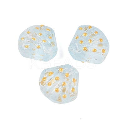 Transparent Glass Beads GLAA-B024-02E-1