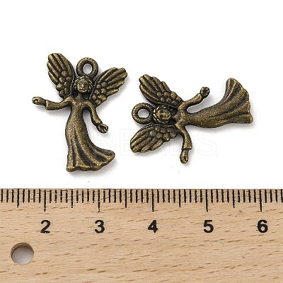 Tibetan Style Alloy Pendants FIND-M047-07AB-1