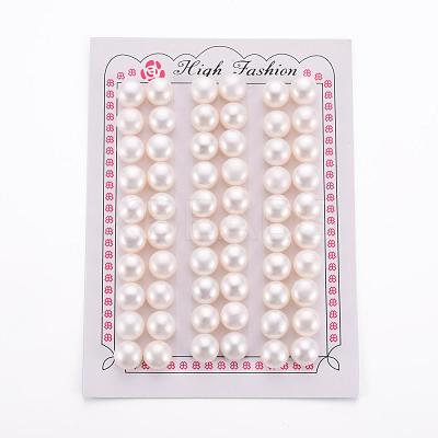 Grade AAA Natural Cultured Freshwater Pearl Beads PEAR-R008-9-9.5mm-01-1