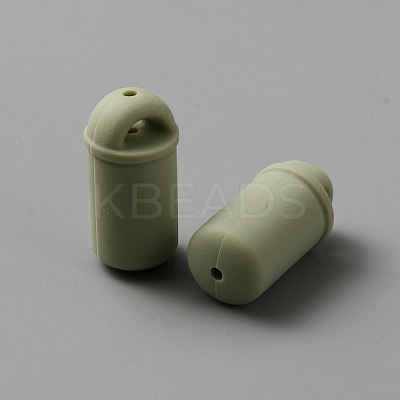 Bottle Food Grade Eco-Friendly Silicone Beads SIL-WH0006-20F-1