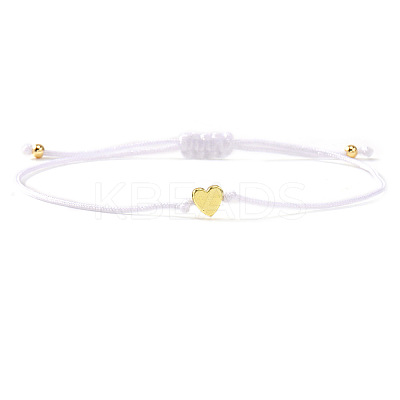 Valentine's Adjustable Braided Polyester Cord Bracelets GM2838-7-1