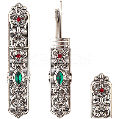 Alloy Rhinestone Needle Storage Boxes FIND-WH20020-235AS-1
