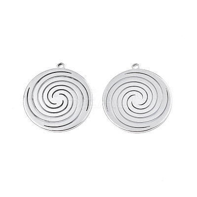 Non-Tarnish 201 Stainless Steel Pendants STAS-T063-185P-1