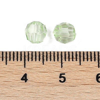 Transparent Acrylic Beads OACR-Q015-03E-1