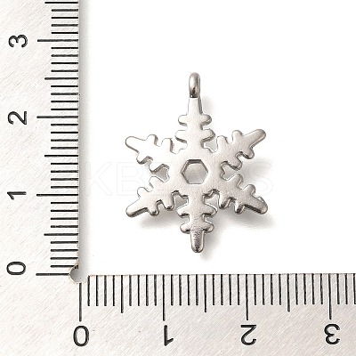Anti-Tarnish 304 Stainless Steel Pendants STAS-I321-12P-1