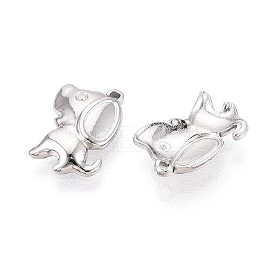 304 Stainless Steel Pendants LS-STAS-T067-58P-1
