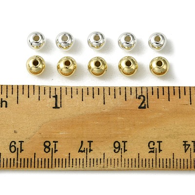 200Pcs 2 Colors CCB Plastic Beads CCB-FS0001-07-1