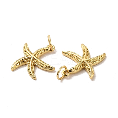 Rack Plating Eco-Friendly Brass Pendants KK-K165-10G-1