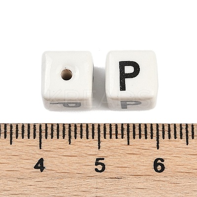 Porcelain Beads X1-PORC-R003-08P-1