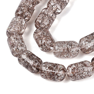 Transparent Crackle Glass Beads Strands GLAA-NH0001-04-A10-1