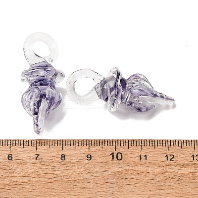 Handmade Lampwork Pendants LAMP-K039-31F-1