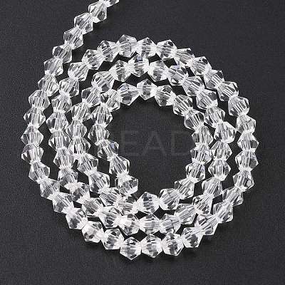 Transparent Glass Beads Strands LS-EGLA-A039-T6mm-D13-1