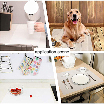 High Temperature Resistance Food Grade Silicone Sheet AJEW-WH0104-98B-1