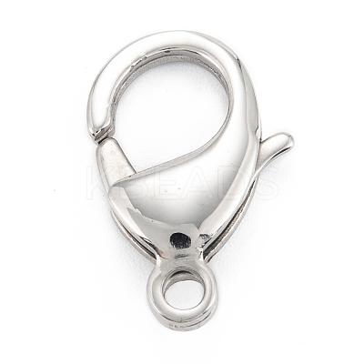 Non-Tarnish 304 Stainless Steel Lobster Claw Clasps STAS-C024-06P-1