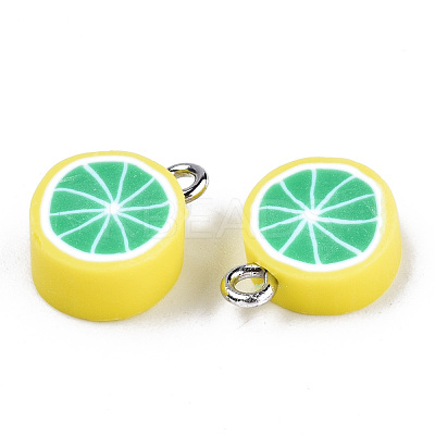 Handmade Polymer Clay Charms CLAY-T016-59B-1