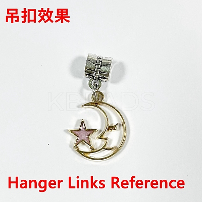 Alloy Enamel European Dangle Charms PALLOY-YW005-04-1