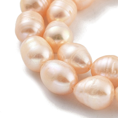 Natural Cultured Freshwater Pearl Beads Strands PEAR-P062-13B-1